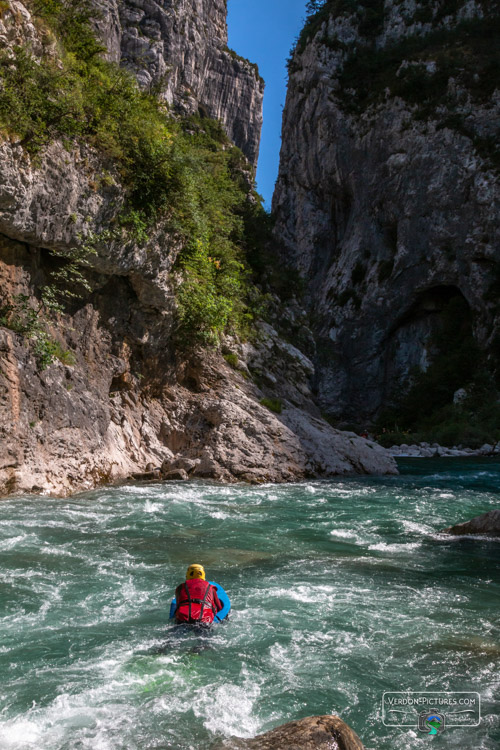 photo hydrospeed nage eau vive verdon